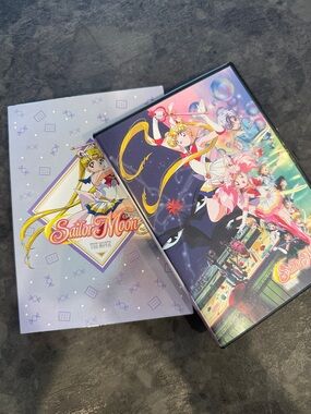 Sailor Moon DVD Box Set - Colorful Anime Art